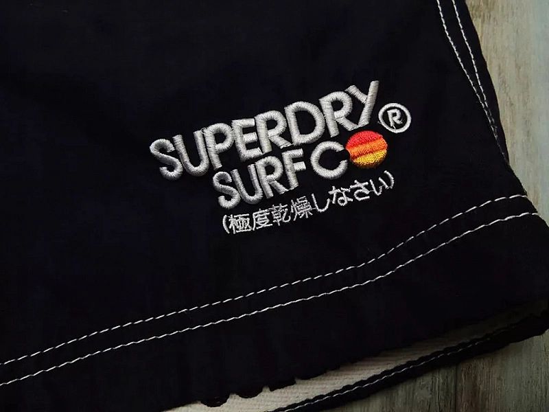 Superdry Surf Board Swim Shorts Spodenki Plażowe Sportowe Modne