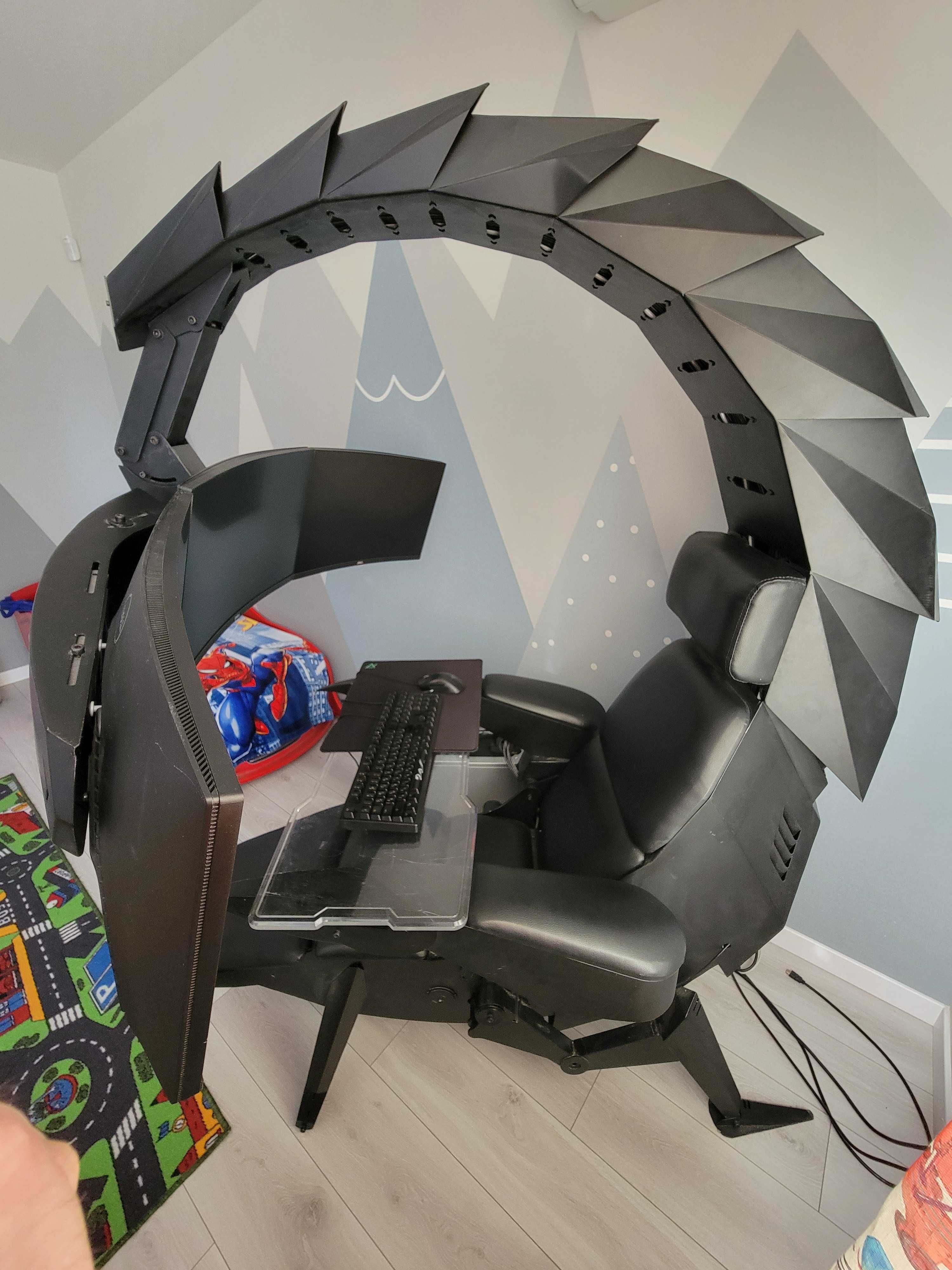 Геймерське крісло кокпіт Скорпіон (Scorpion Cockpit Gaming Chair)