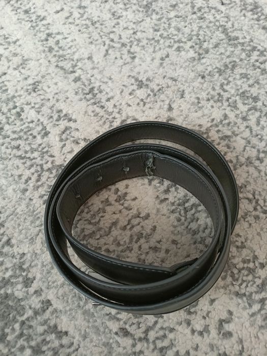 94. Pasek męski czarny Bytom 100 skóra do garnituru