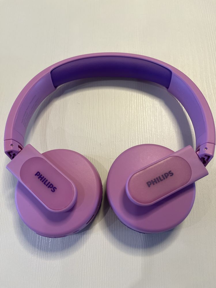 Słuchawki bezprzewodowe nauszne Philips Fioletowe