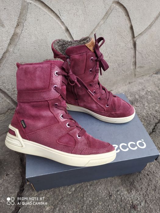 Ecco 35 сапоги на дівчинку зимові чоботи черевики ботинки взуття ессо