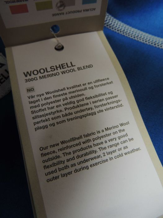 Aclima WoolShell Summit Pants Merino Wool Góry termoaktywne wyprawowe
