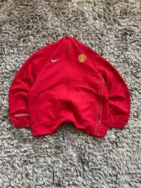 Nike Manchester United Red Jacket Embroidered Logos Size L