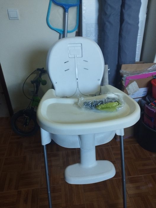 Cadeira alimentação bebe adaptável a 6 alturas