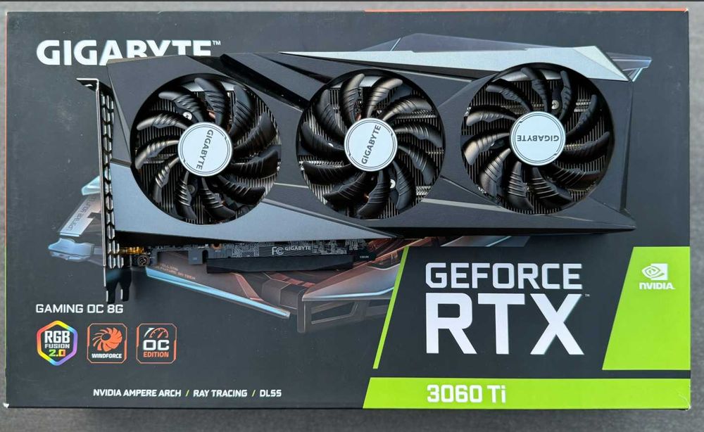 GeForce RTX 3060 TI Gaming BOX Gwarancja