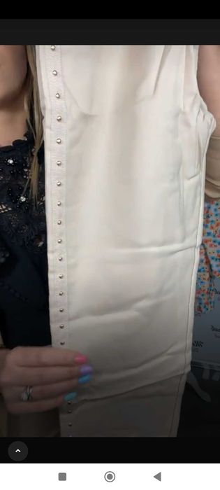 Spodnie Freesia beżowe L