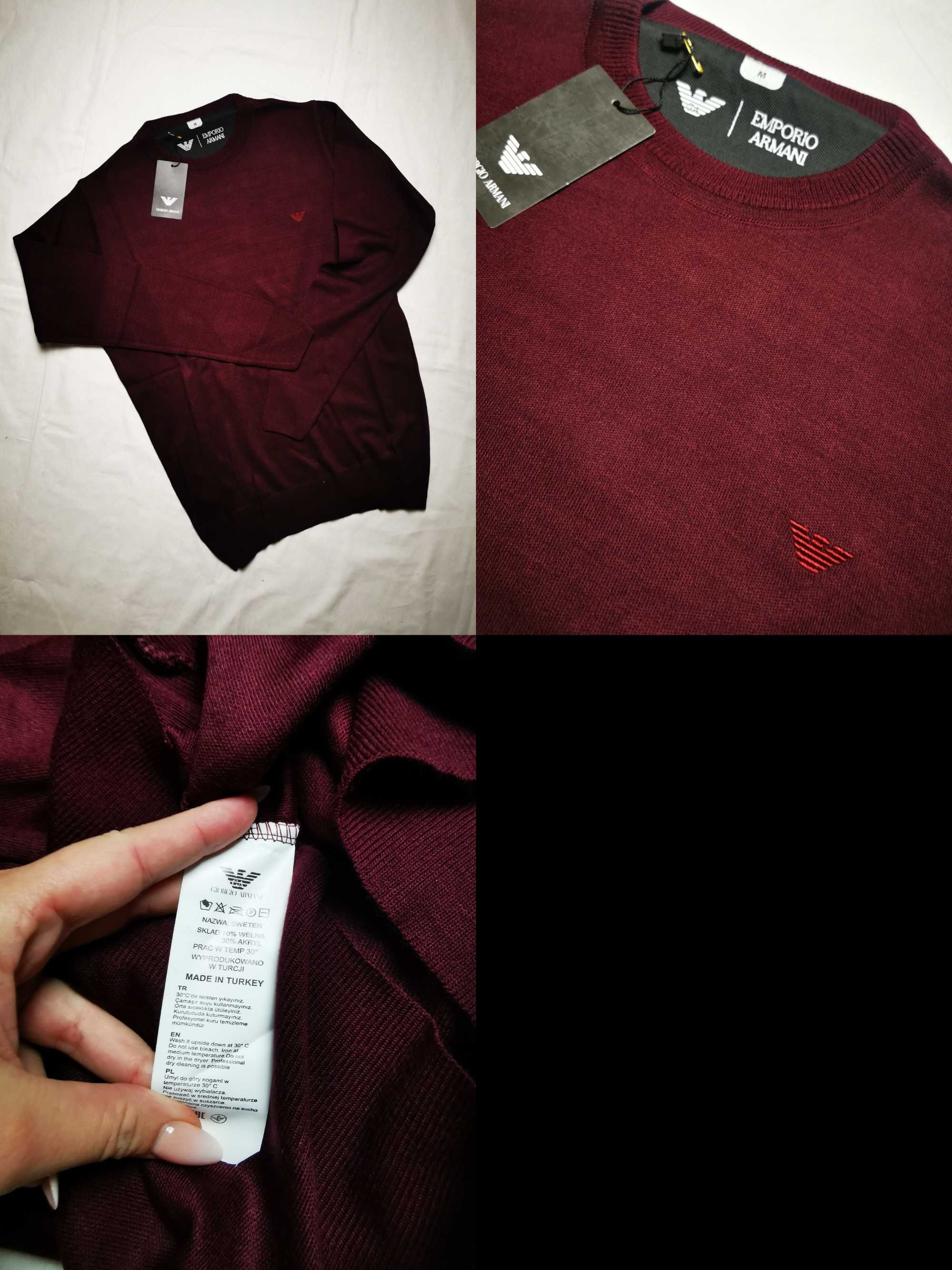 Sweter męski Armani Lacoste Ralph Lauren Polo nowość sweterek