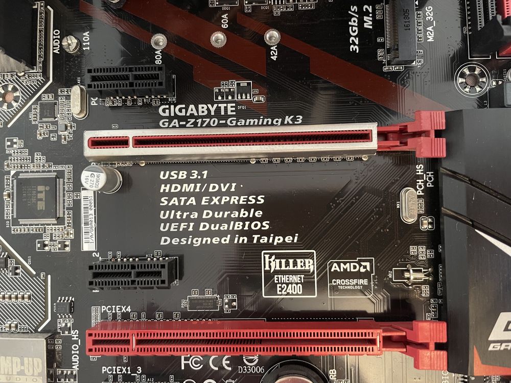 Procesor I5 6600k + płyta główna gigabyte GA Z170 Gaming k3
