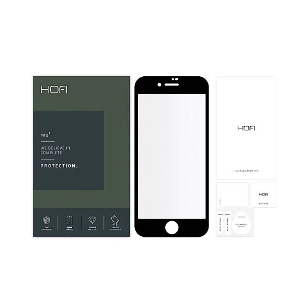 Szkło Hartowane Hofi Glass Pro+ Iphone 7 / 8 / Se 2020 / 2022 Black