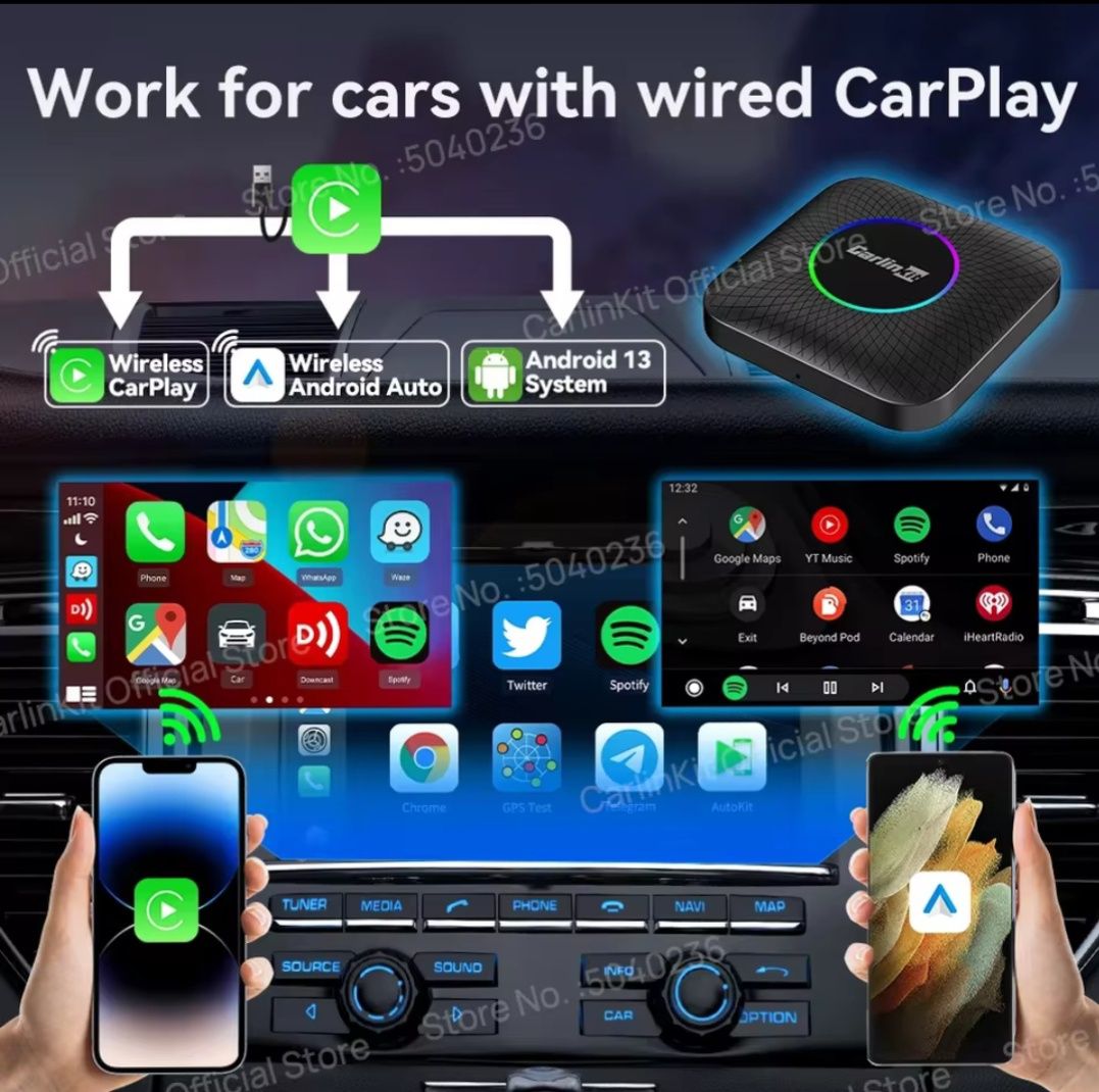Carlinkit AI Box Ambient 8/128 Android 13