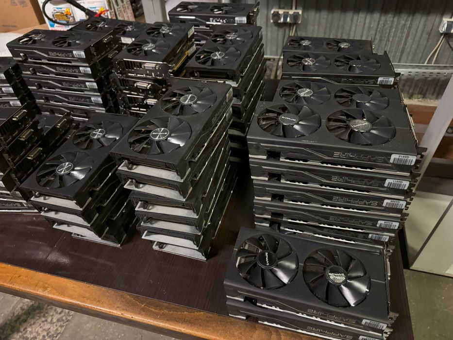 RX470 4GB SAPPHIRE - 96szt (60zł/szt) Stan 10/10