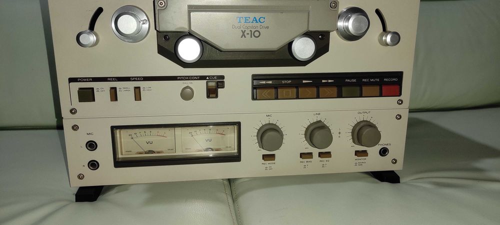 TEAC X10 Leitor/Gravador de Bobines