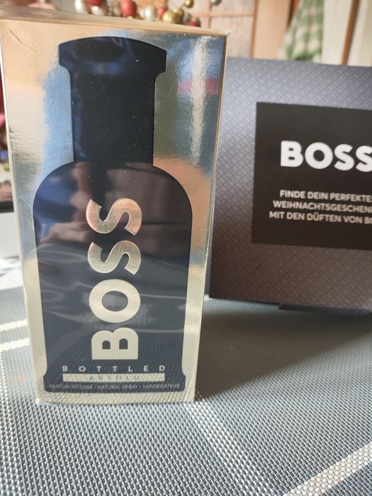 Boss Bottled absolu 200 ml + gratis 4 próbki
