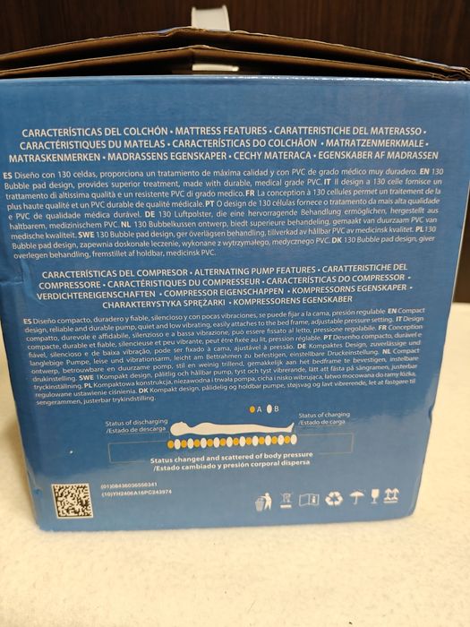 Materac przeciwodleżynowy Mobiclinic Mobi 1.