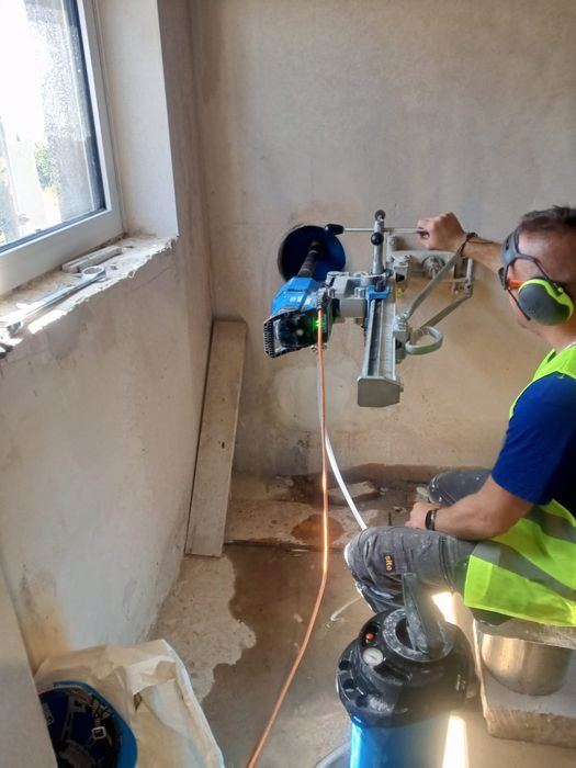 Wiercenie w żelbecie i usuwanie konstrukcji stalowych