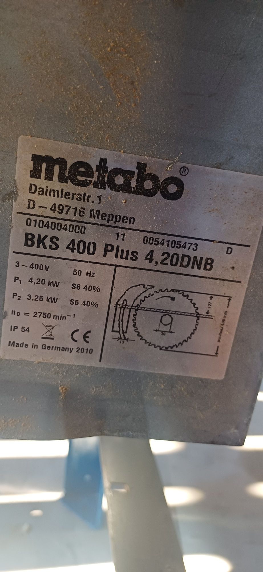 Piła Metabo bks 400