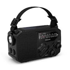 Radio przenośne PHILIPS TAR1609 Latarka SOS alarm Powerbank Solarne