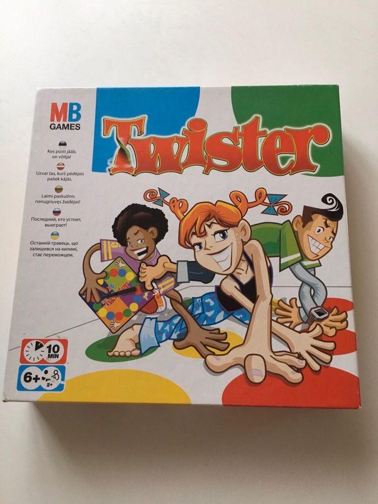Игра Twister Hasbro + Твистерок Гибкие пальчики
