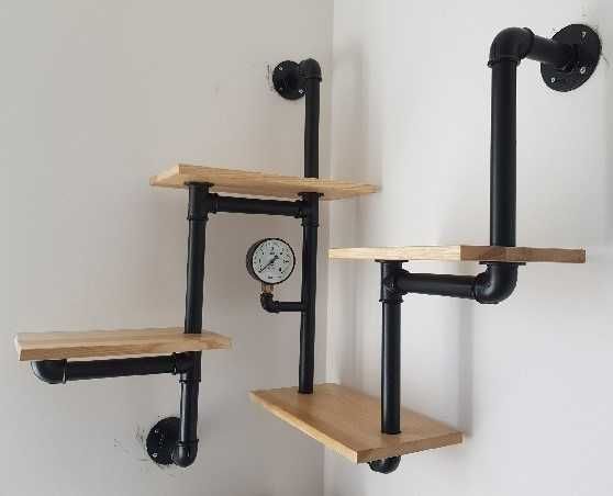 PÓŁKI  w sylu loftowym