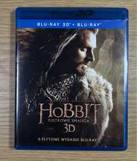 Hobbit Pustkowie Smauga - wydanie 4 płytowe 3D blu-ray