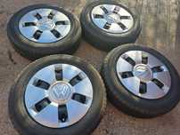 Jak nowe koła lato 14" 4x100 VW UP Mii Skoda CitiGo Falken 165 70 R14