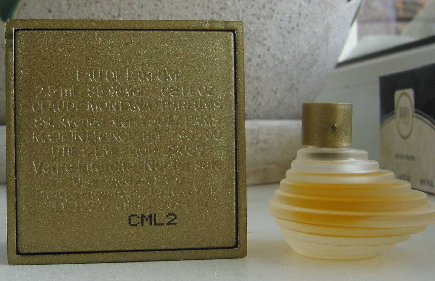 Montana 2.5мл Eau de parfume США винтаж 80е