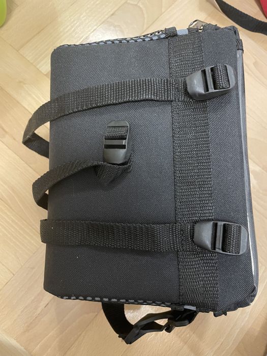 Torba sakwa na przod roweru
