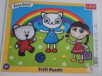 Puzzle ramkowe kicia kocia