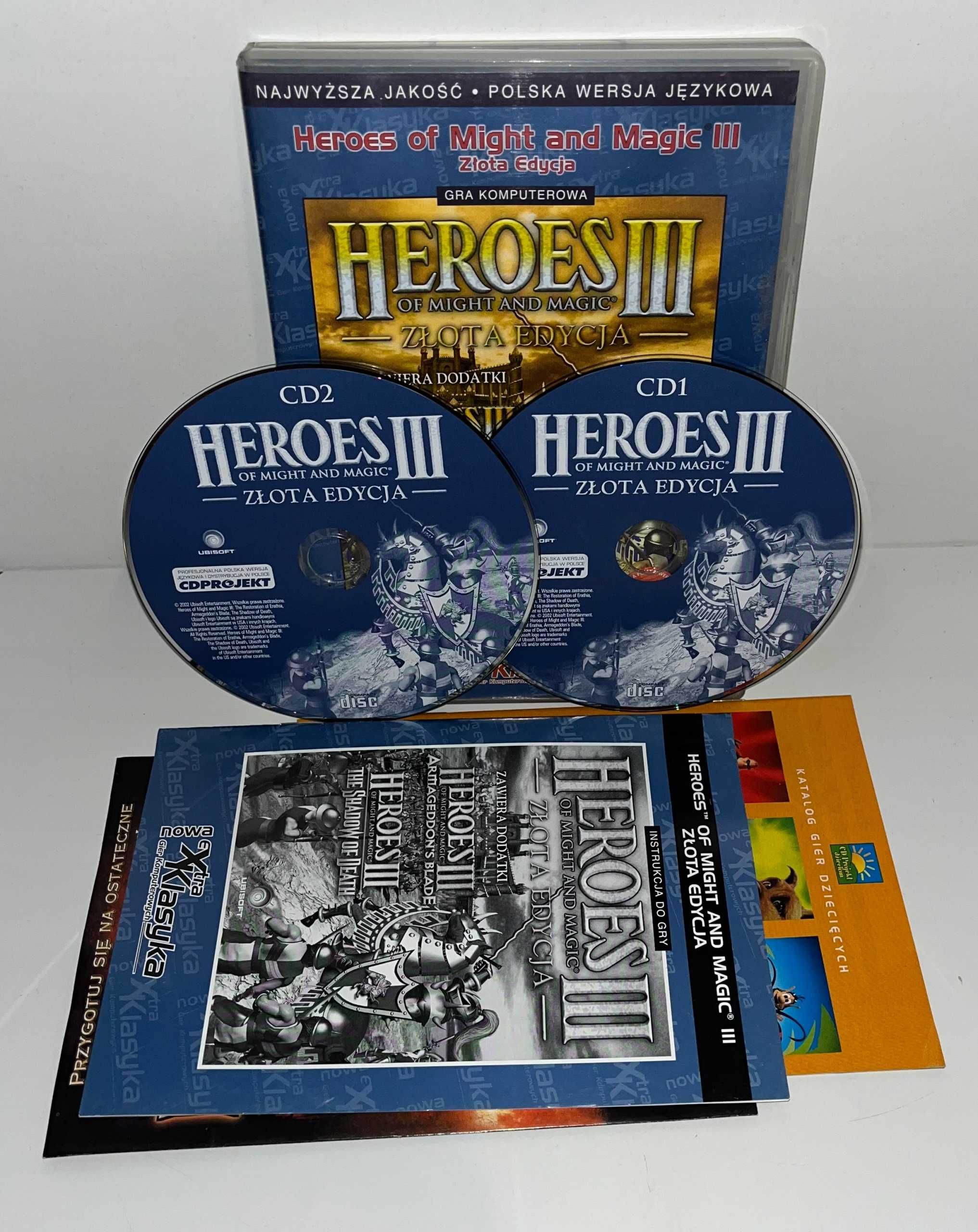Heroes Of Might And Magic III Złota Edycja BOX PL