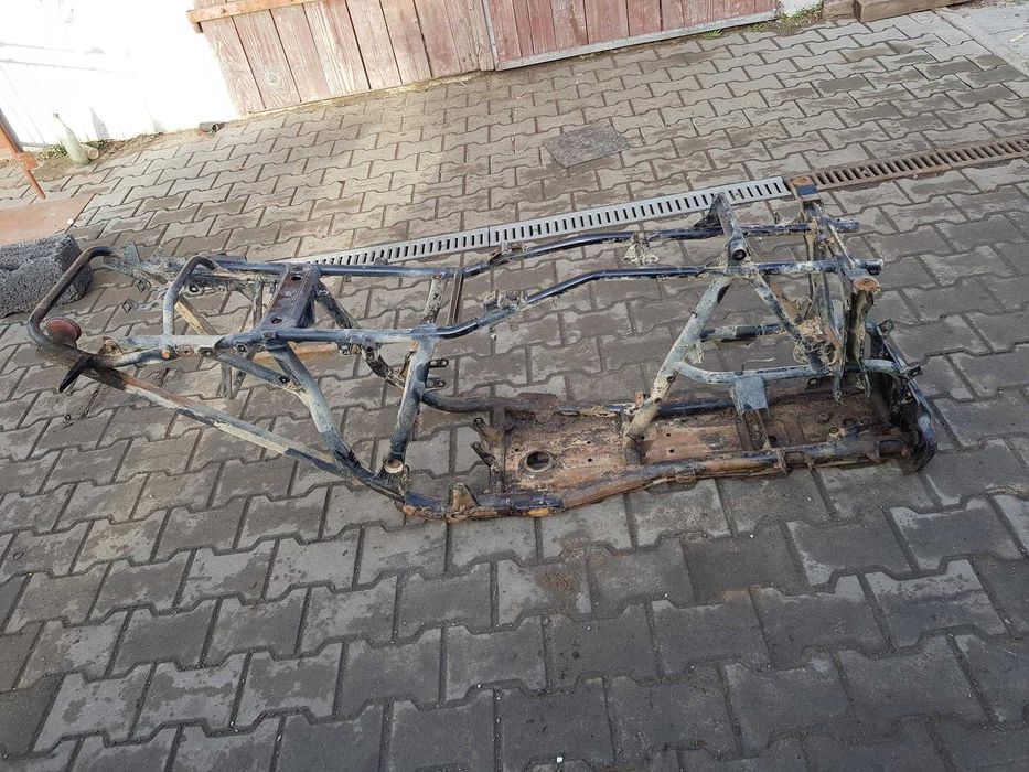 Rama YAMAHA BIG BEAR 350 KODIAK 400 Części silnik dyfer wał kartery