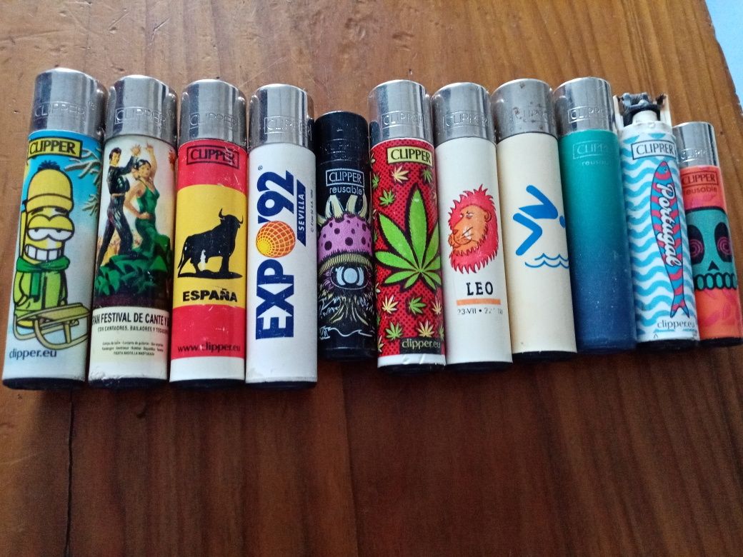 Isqueiros para coleção