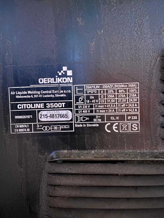 Spawarka Oerlikon CitoMAG MIG MAG migomat