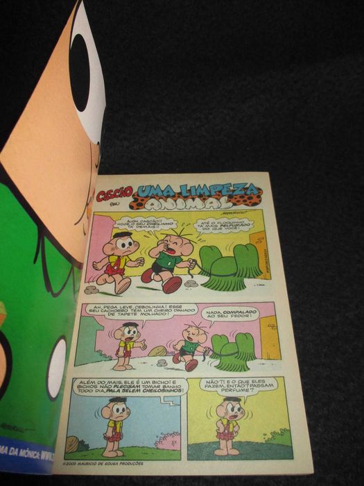 Livros BD Globo Mónica Magali Chico Bento Cascão