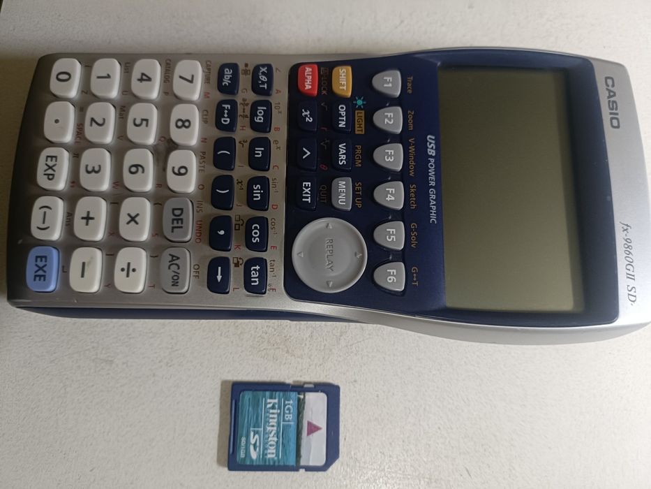 Máquina calcular Casio FX -9860ll SD