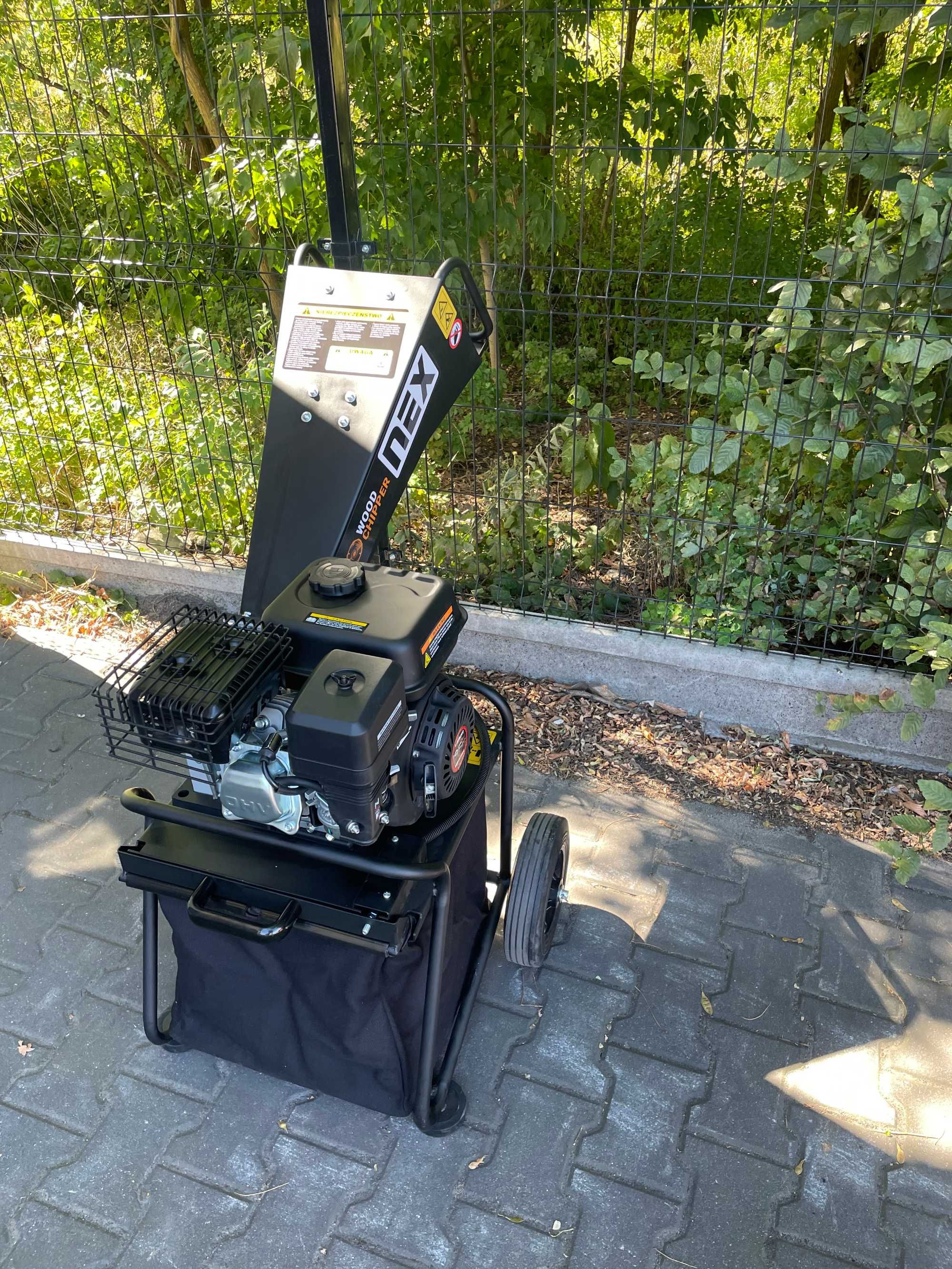 Rębak rozdrabniacz spalinowy NEX GC50 nowy mini rębak LONCIN
