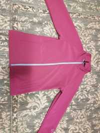 Wiosenna fioletowa kurtka dla dziewczynki