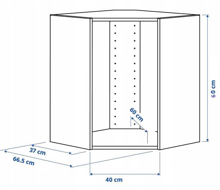 szafka narożna IKEA metod