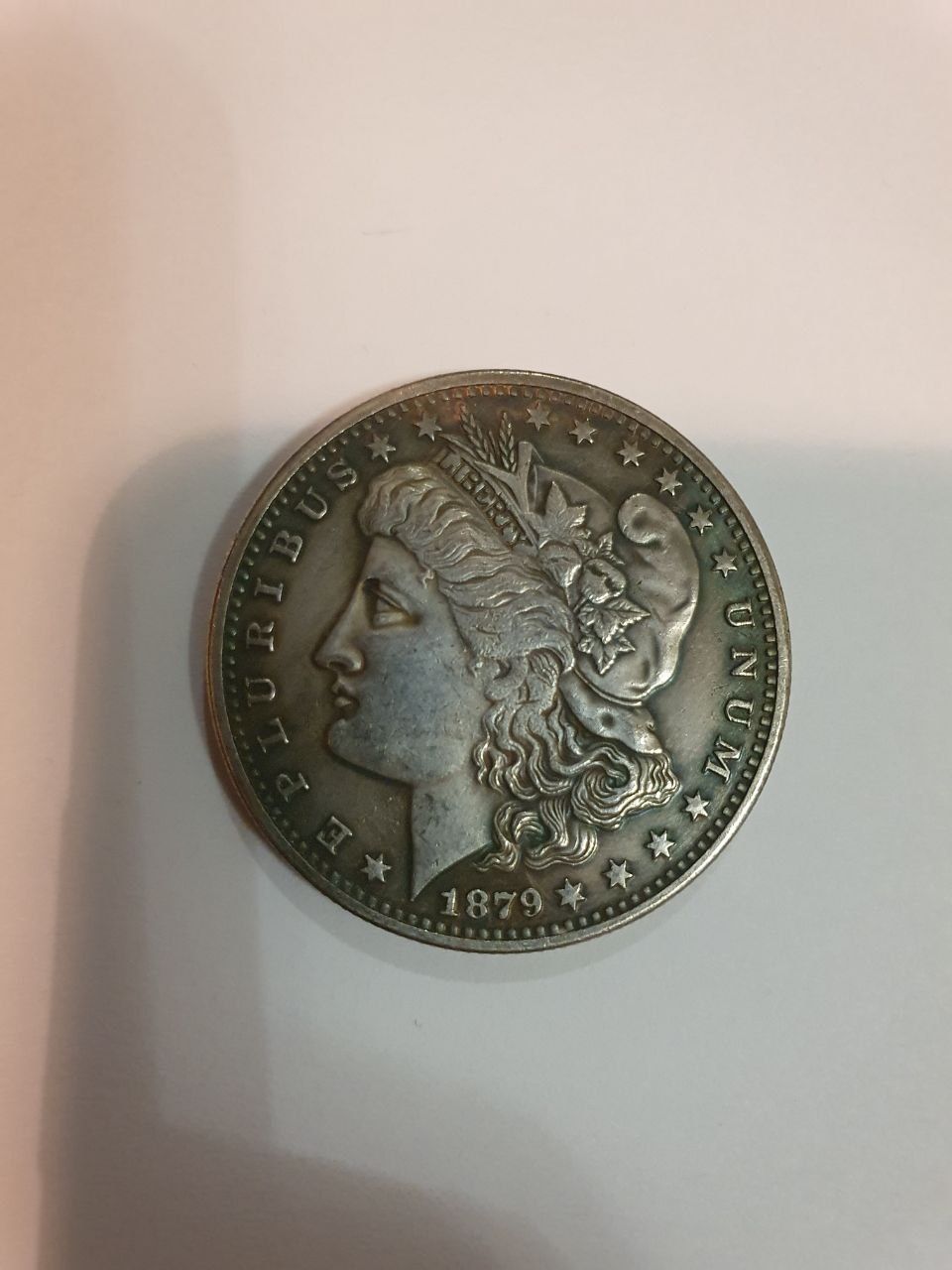 Barber Half Dollar 1879 года, Серебряная монета, США