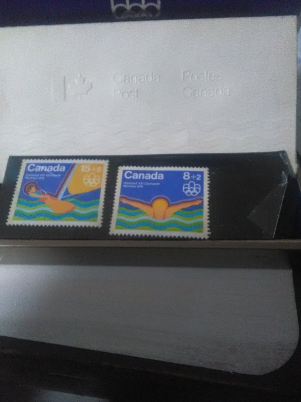Pamiątkowe matryce i znaczki Montreal76
