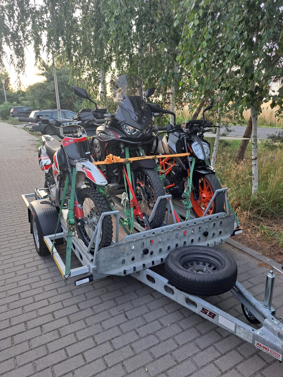 Przyczepa motocyklowa wypożyczalnia Poznań