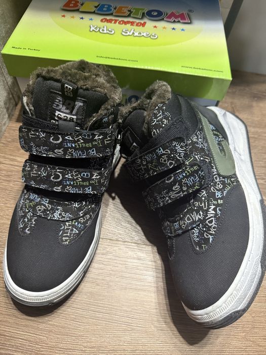Дитячі зимові чоботи Bebetom 36 розмір  цигейка ортопедичні