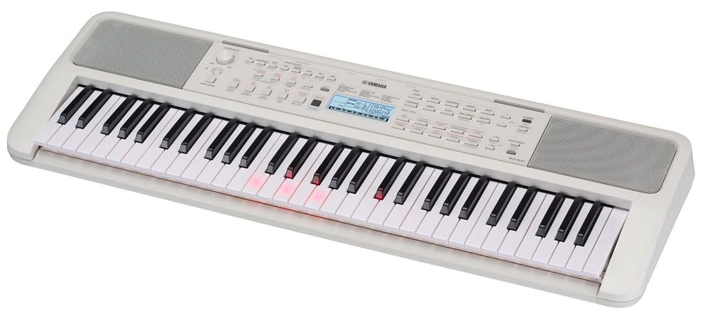 Yamaha EZ-310 biały keyboard podświetlane klawisze
