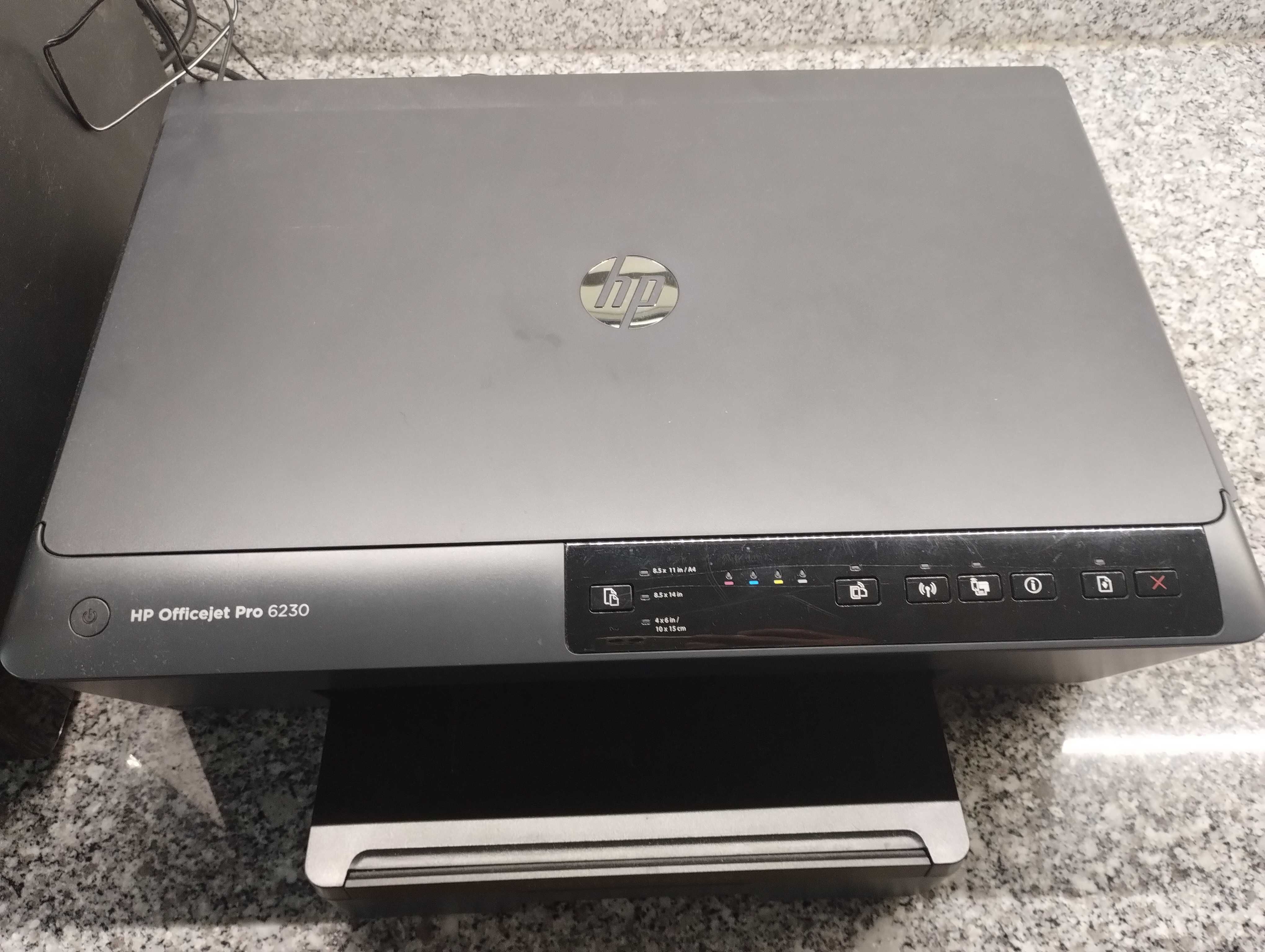 Computador completo com impressora HP