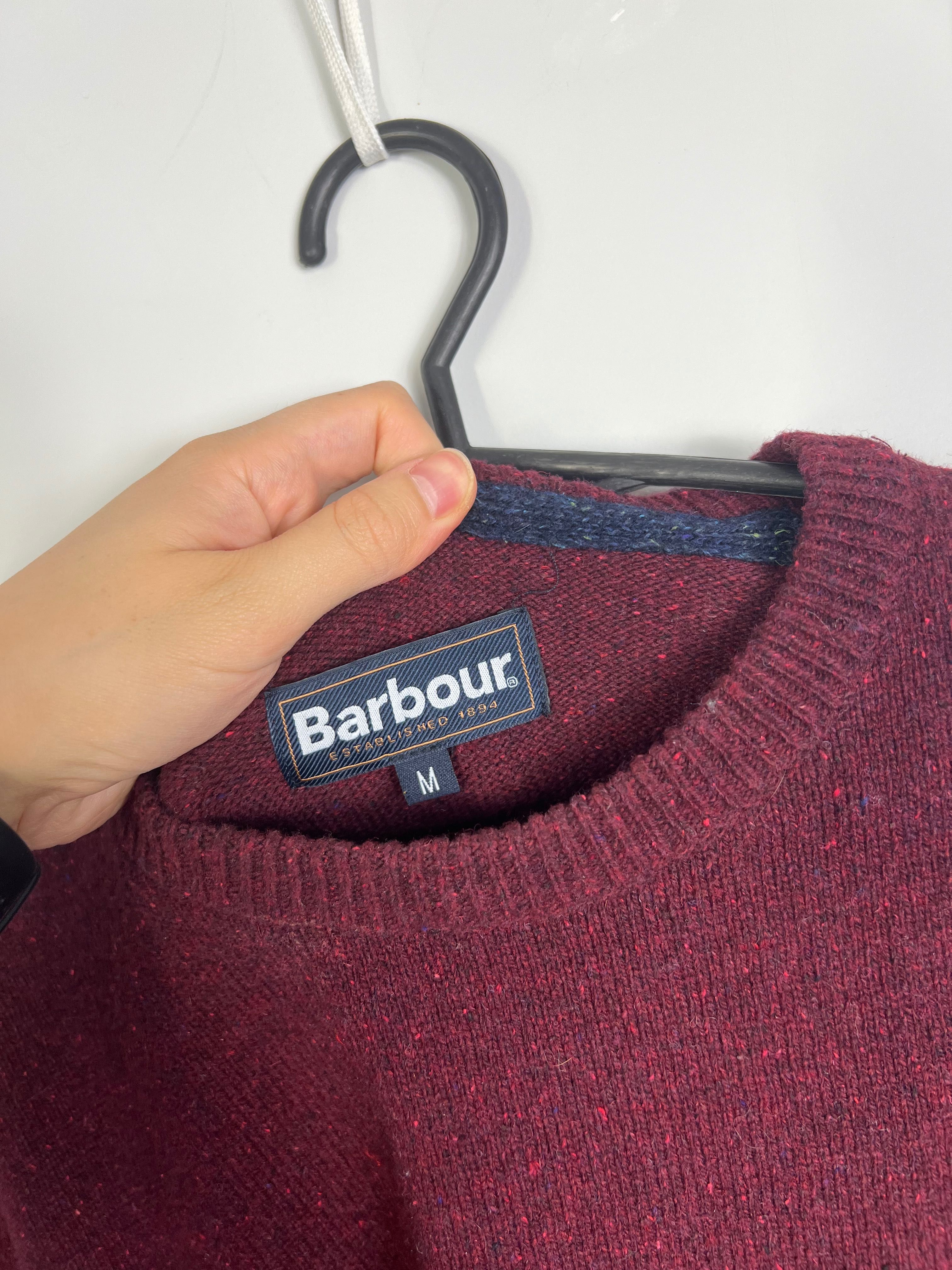 Sweter Barbour jedwab / wełna great color