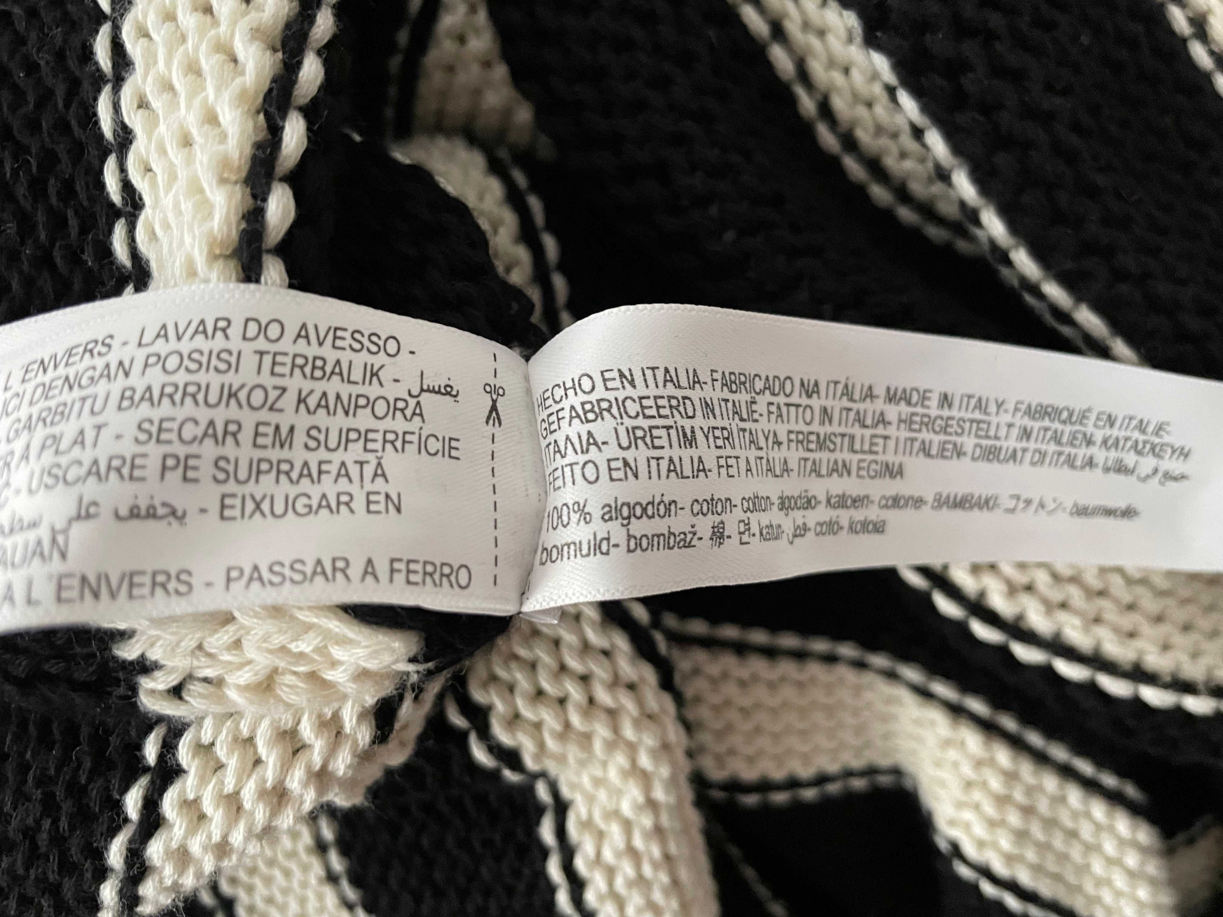 Sukienka Massimo Dutti paski 100% bawełna