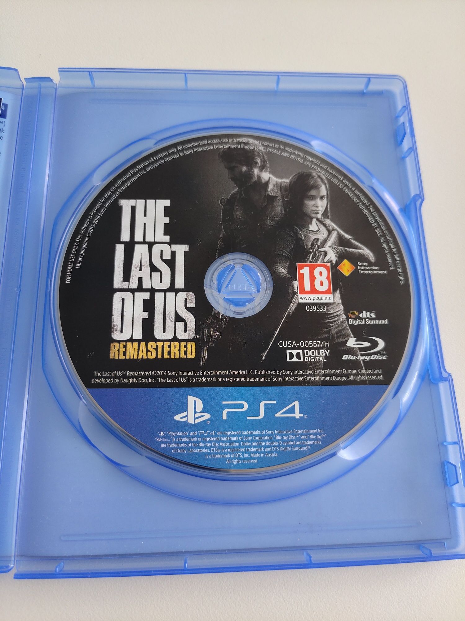 Gra The Last of Us Remastered PS4