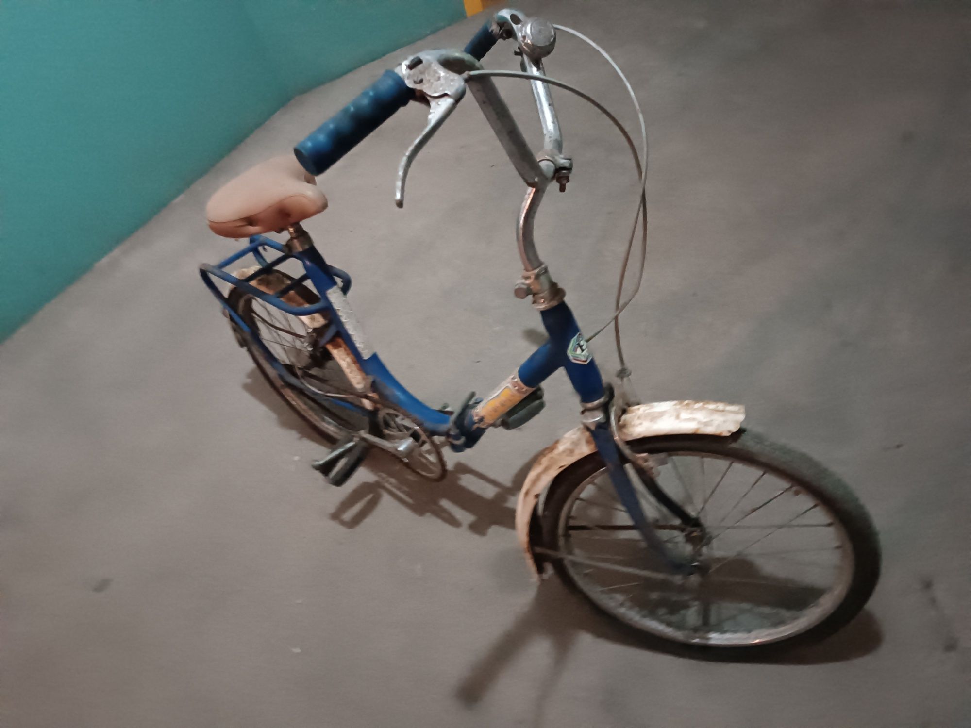 Bicicleta de criança antiga