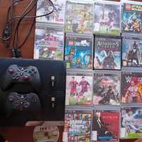 PS 3 500gb z grami