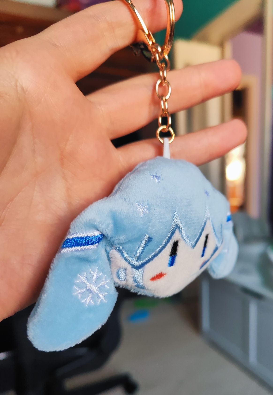 Hatsune Miku - breloczek pluszowy.