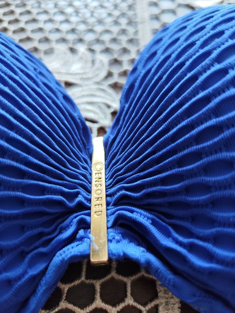 Góra od kostiumu kąpielowego bikini bez ramiączek rozm 75B. Ensored.